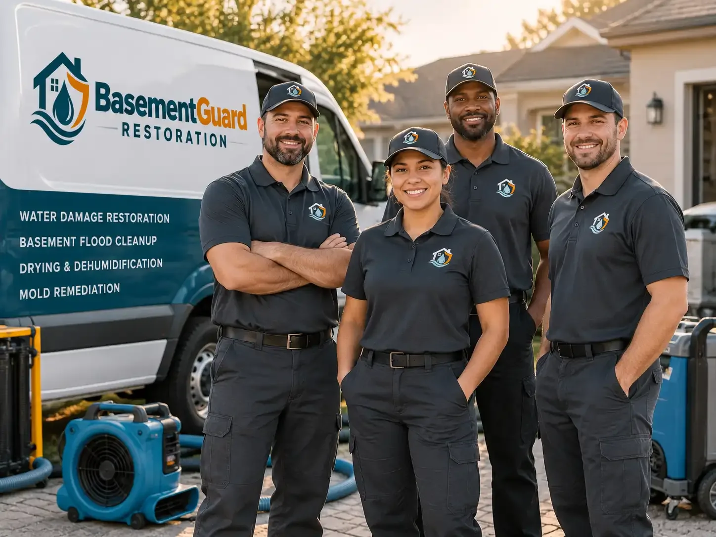 Basement Water Damage Restoration company in Goodells, MI